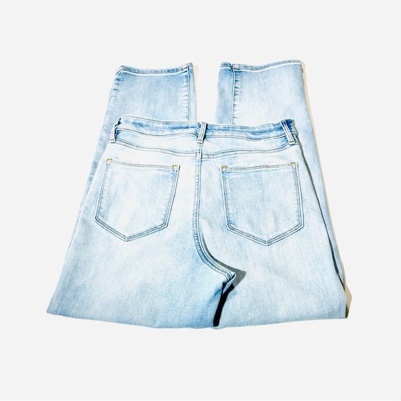 Athleta jeans Sculptek High Rise jeggings light wash stretchy women size 4 - Picture 2 of 13